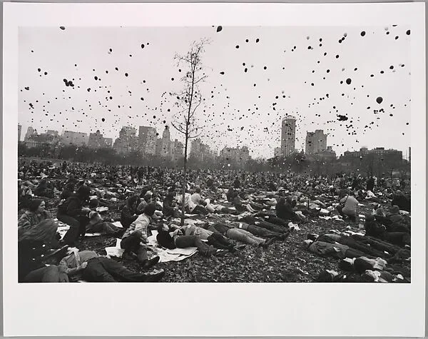 Peace Demonstration, Central Park, New York — Garry Winogrand