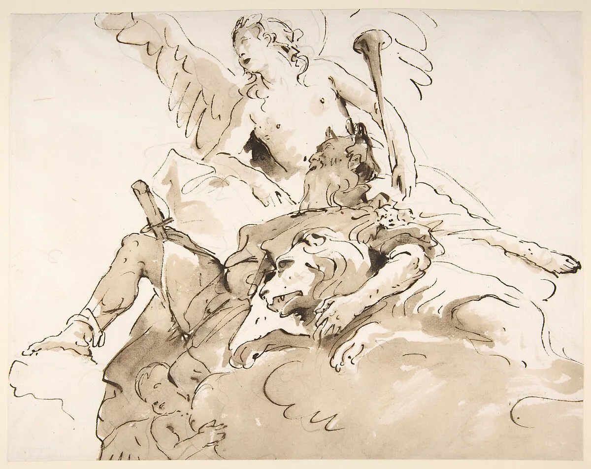 Apotheosis of a Warrior — Giovanni Battista Tiepolo