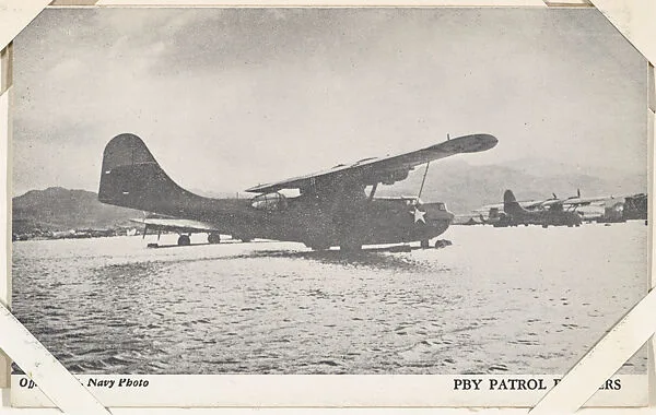 PBY Patrol Bombers from Military--Official Photos cards (W615) — Unknown