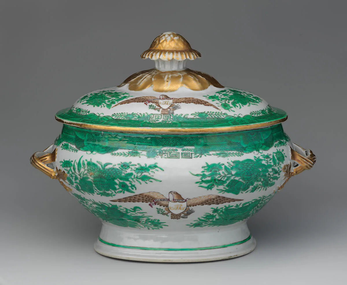 Tureen with cover (part of a service) — Unknown
