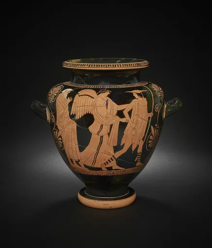 Terracotta stamnos