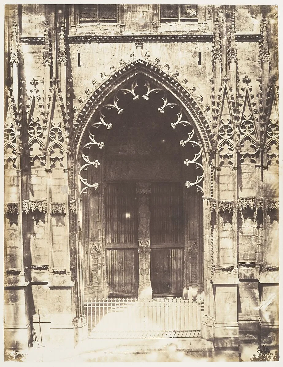 Portail des Marmousets, Saint-Ouen de Rouen — Edmond Bacot