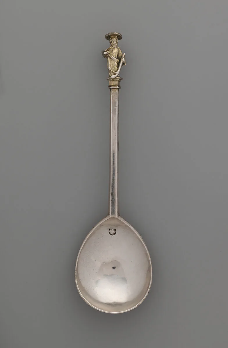 Apostle spoon: St. James the Less — William Cawdell