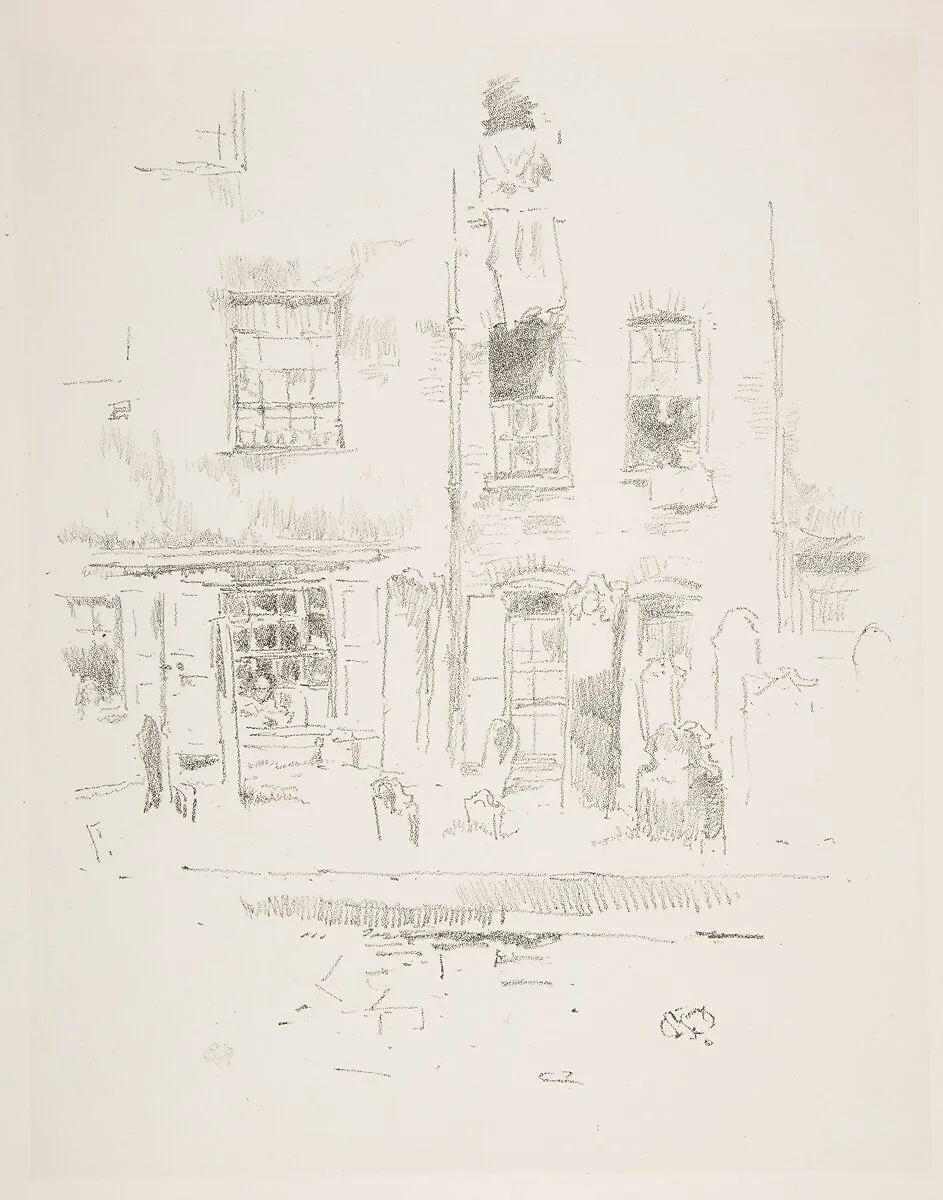 Churchyard — James McNeill Whistler