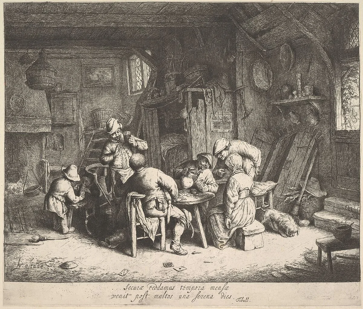 The Taste — Adriaen van Ostade