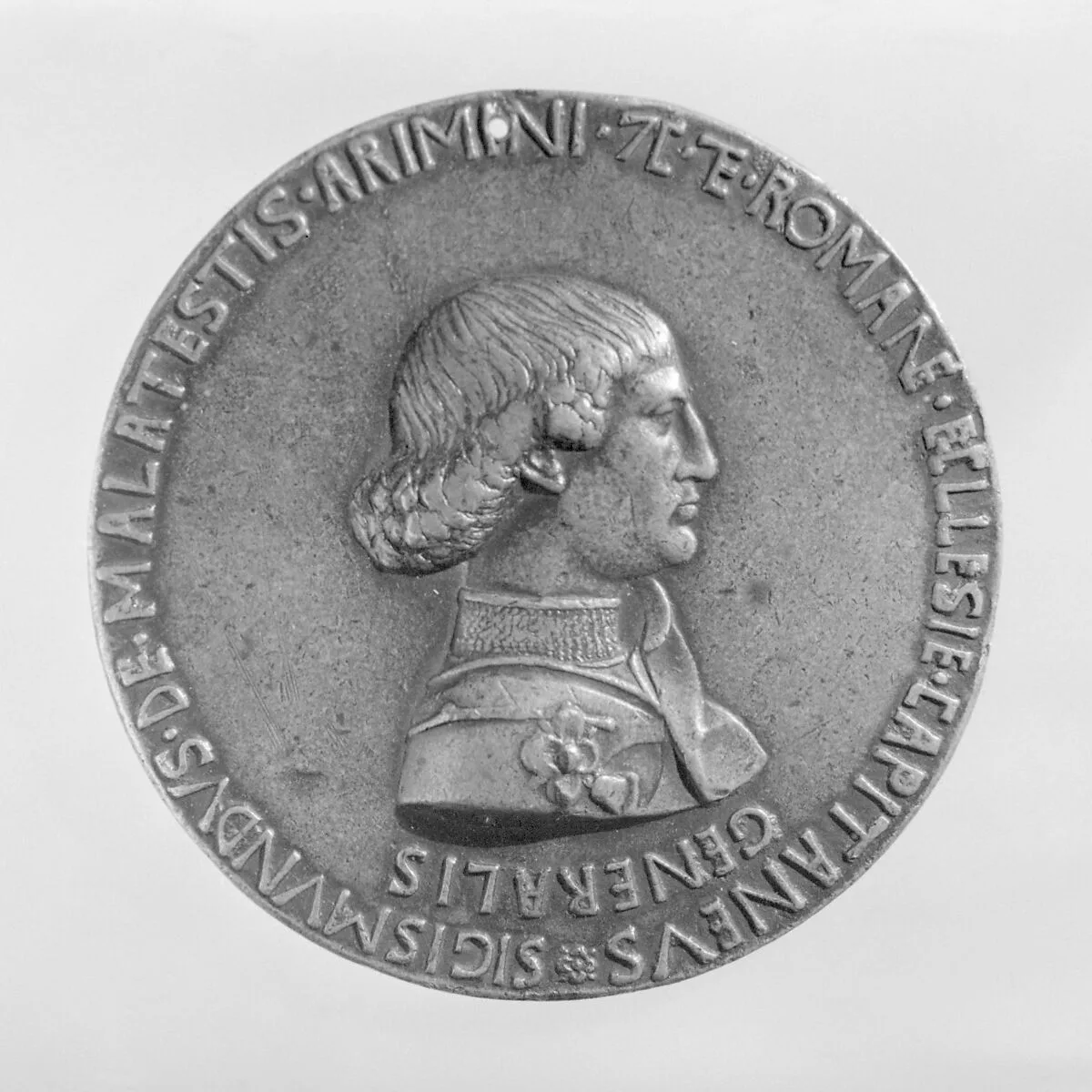Sigismondo Malatesta (Lord of Rimini 1432, lived 1417–1468) — Pisanello (Antonio Pisano)