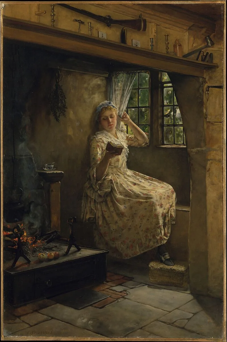 A Cosey Corner — Frank Millet