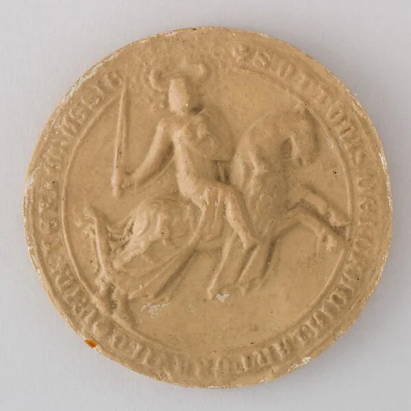 Reproduction of the Seal of Landgraf Otto von Hessen, 1318 — Unknown