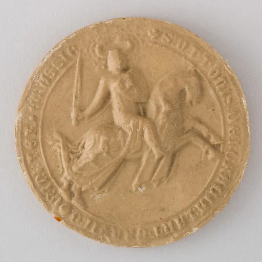Reproduction of the Seal of Landgraf Otto von Hessen, 1318