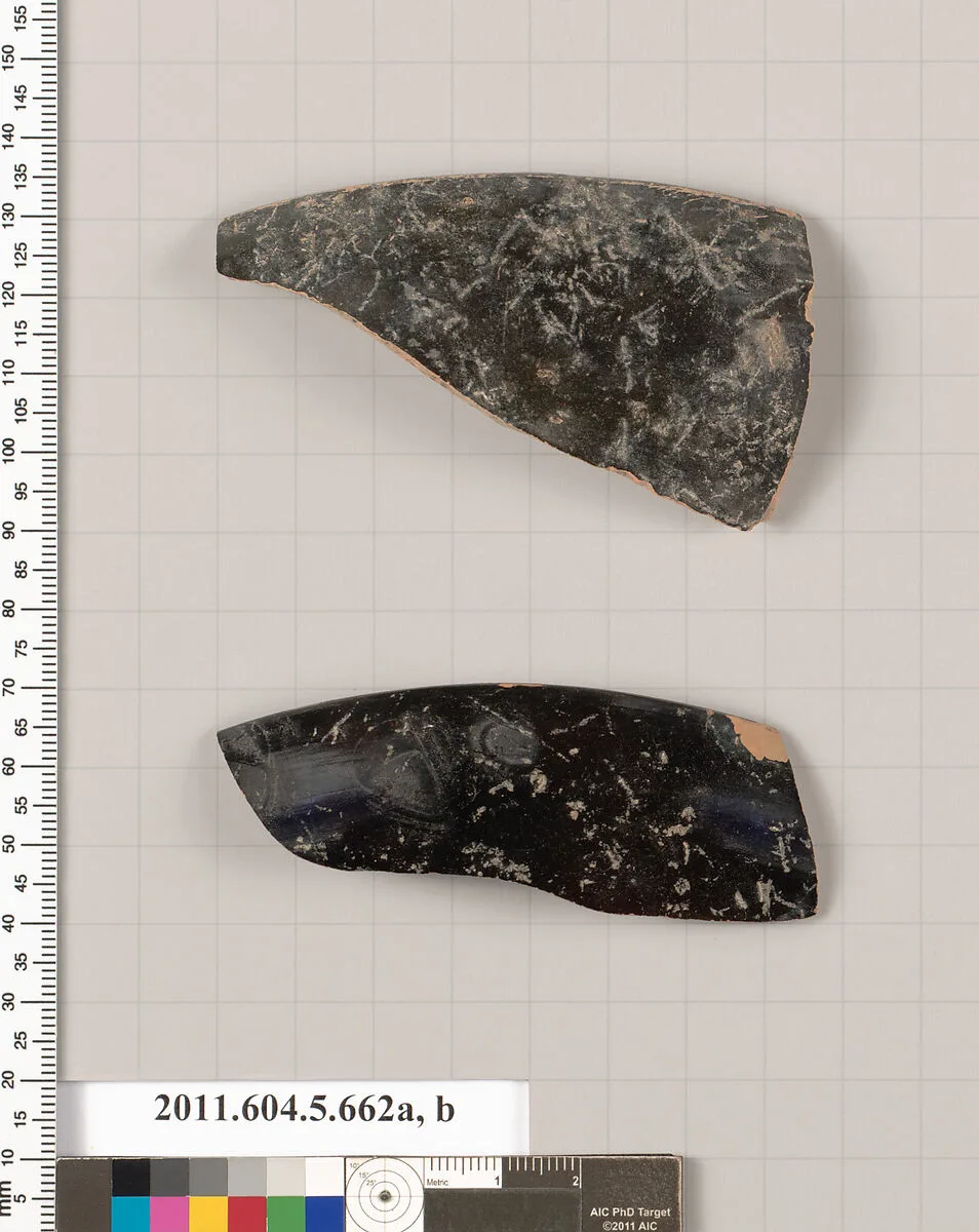 Terracotta rim fragments of kylikes (drinking cups) — Unknown