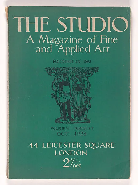 The Studio, October 1928 — Unknown