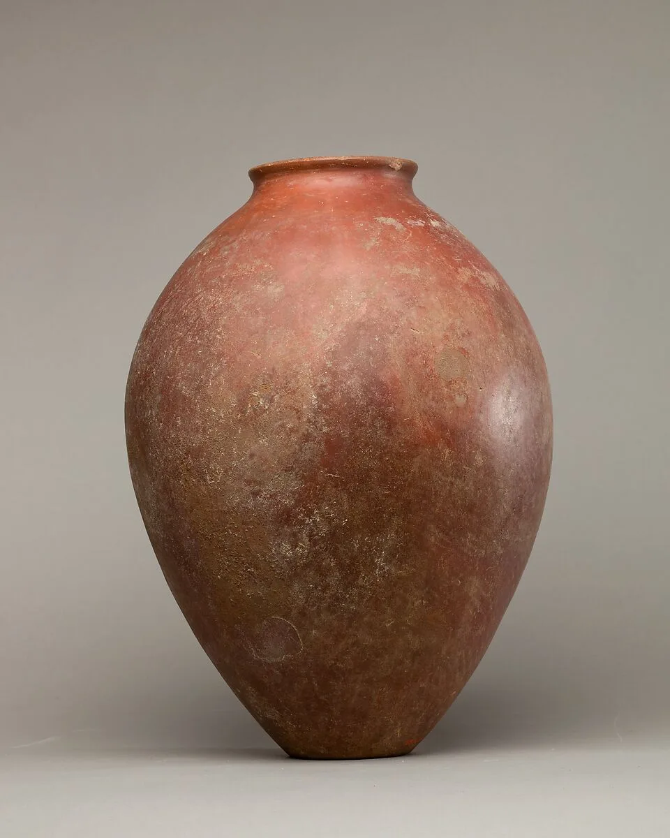 Red polished ware jar — Unknown