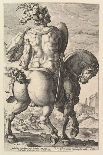 Titus Manlius, from "The Roman Heroes"