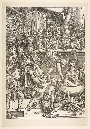 The Martyrdom of Saint John, from "The Apocalypse"