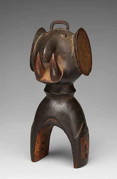 Heddle Pulley with Elephant — Unknown