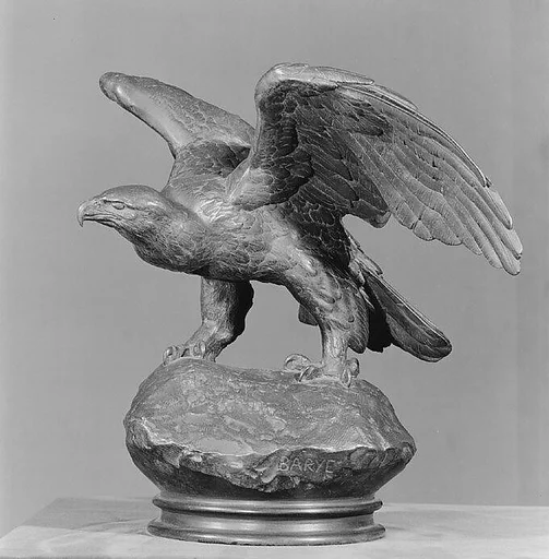 Eagle with Wings Outspread