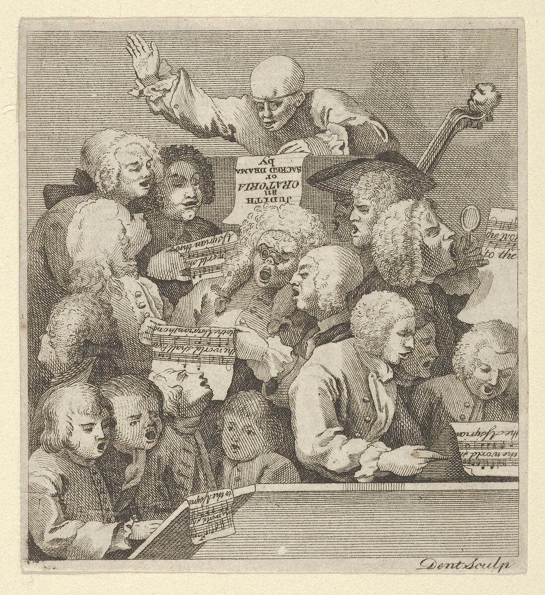 A Chorus of Singers — William Hogarth|Dent