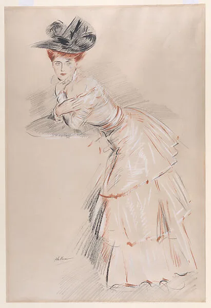 Portrait of Madame Helleu — Paul-César Helleu