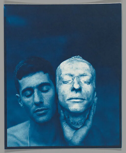 Self-Portrait with Keats' Death Mask — John Dugdale