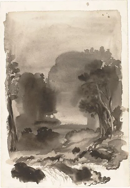 Landscape — Arthur B. Davies