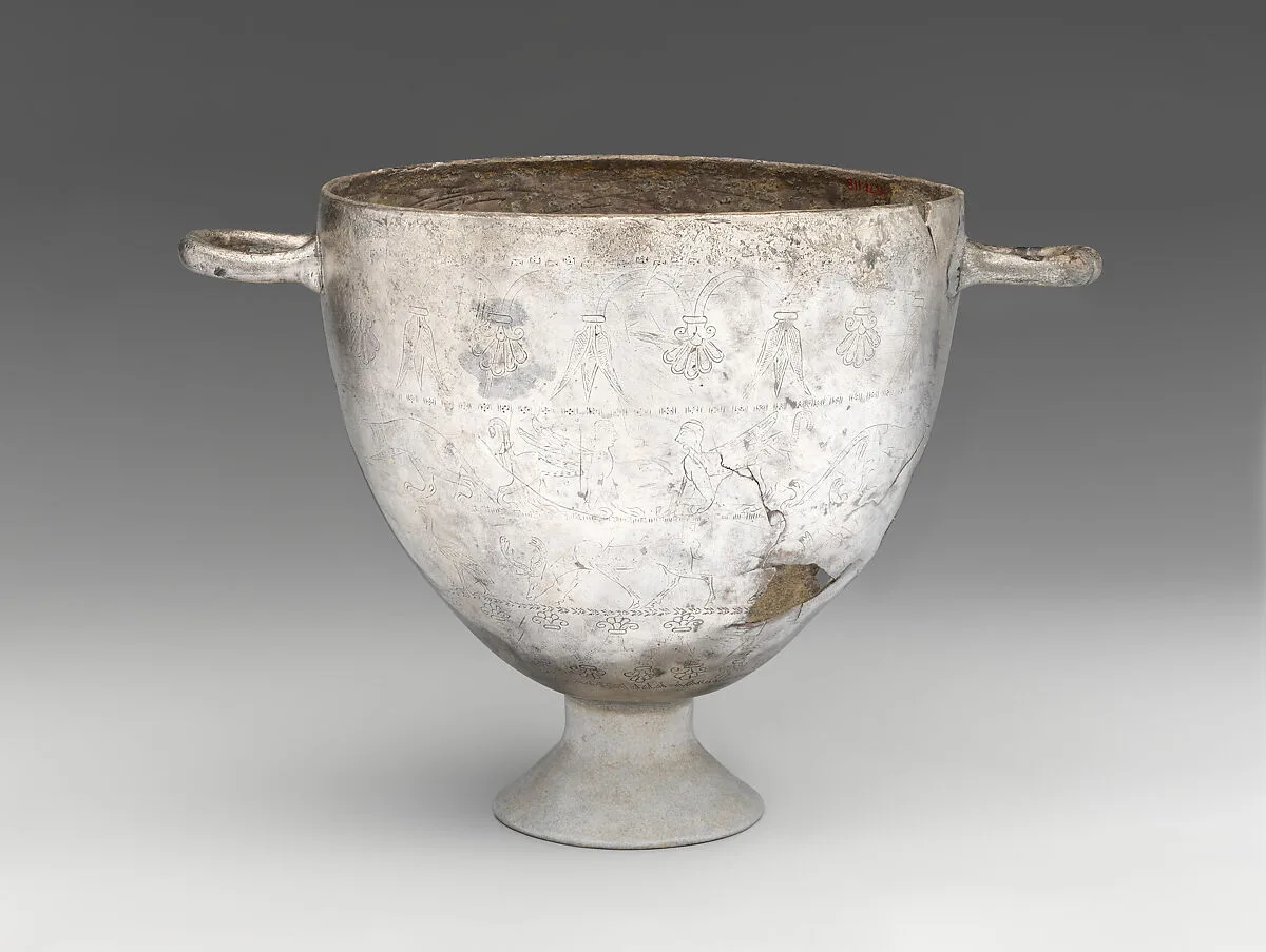 Silver skyphos (drinking cup) — Unknown