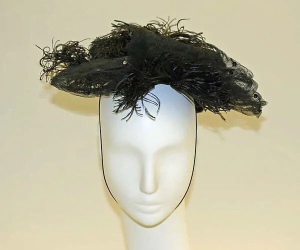 Evening hat — Bergdorf Goodman