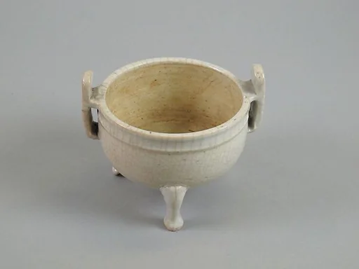 백자 정형 향로 중국 청|白磁 鼎形香爐 中國 淸|Incense burner