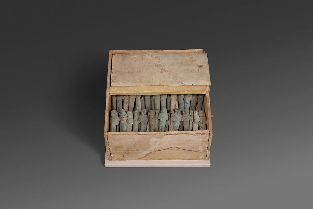 Shabti Box and Shabtis of Gautsoshen — Unknown