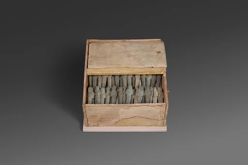 Shabti Box and Shabtis of Gautsoshen