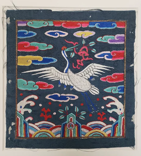 흉배 조선 |胸背 朝鮮|Civil-Official Hyungbae (Rank Badge)