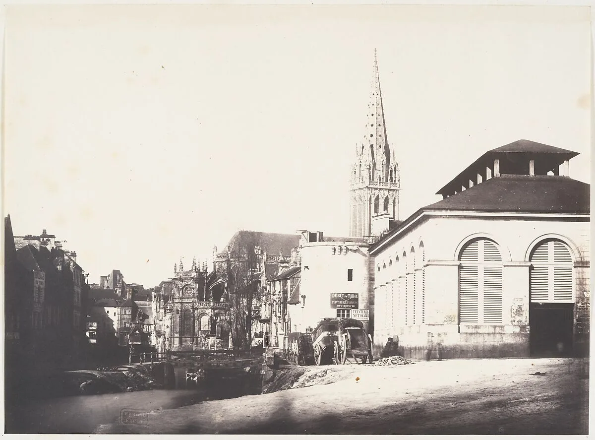 Poissonerie, Caen — Edmond Bacot