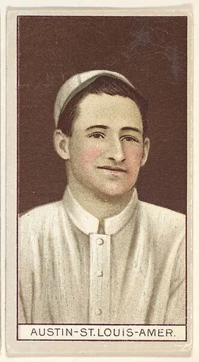 Austin, St. Louis, American League, from the Brown Background series (T207) for the American Tobacco Company