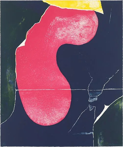 Plate from Walls V — Burhan Doğançay|Tamarind Lithography Workshop