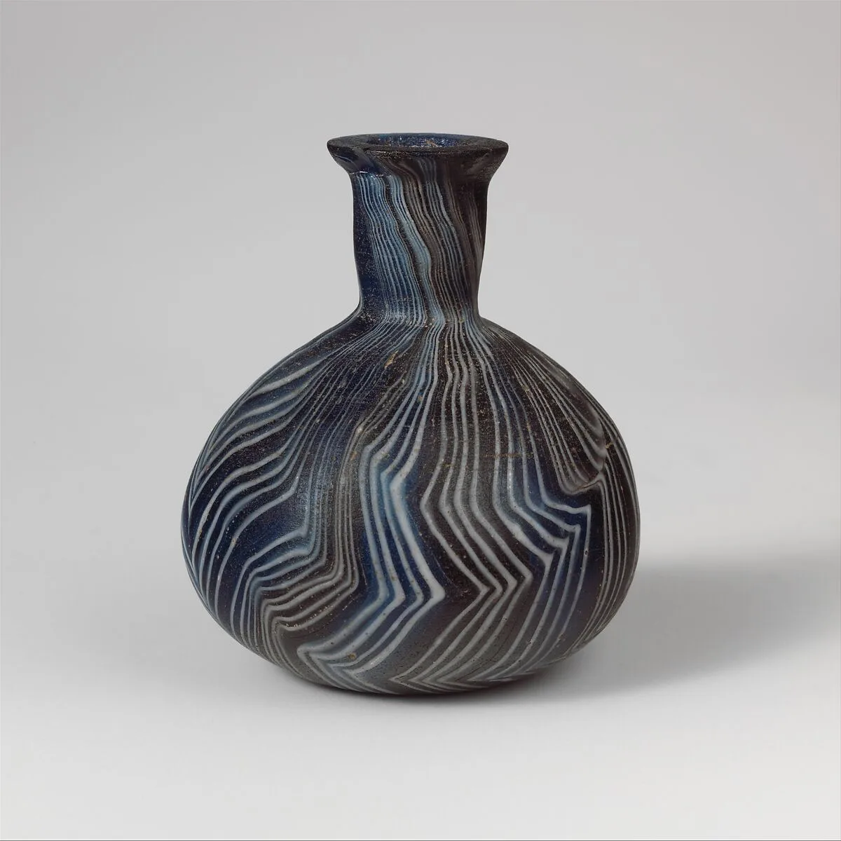 Glass mosaic bottle — Unknown