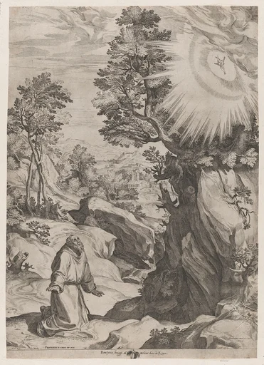 St Francis Penitent in the Wilderness