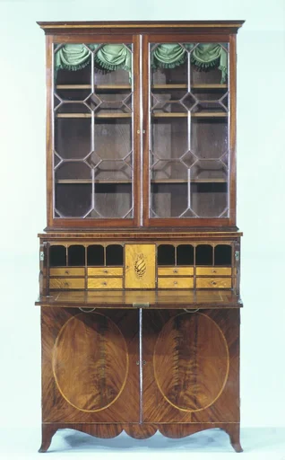 Secretary and bookcase