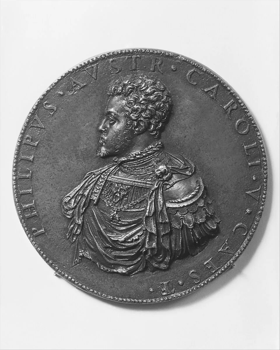 The Infante Philip of Spain, later Philip II of Spain (1527–98, r. 1556) — Leone Leoni