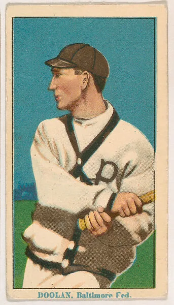 Mickey Doolan, Baltimore, from Coupon Cigarettes Baseball Issue, 1914-1916 — Coupon Cigarettes