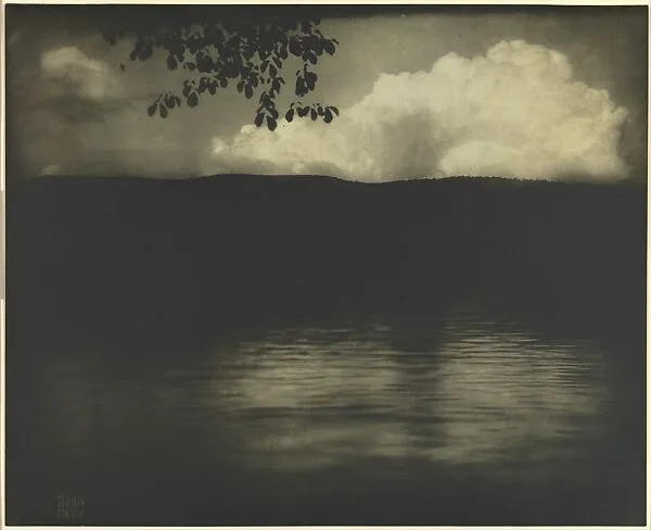 The Big White Cloud, Lake George — Edward J. Steichen