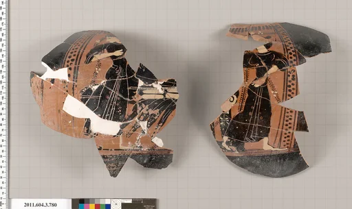 Terracotta fragment of an oinochoe (jug)