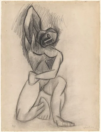 Kneeling Nude