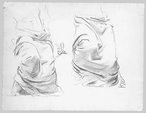 Painting, Study for "Architecture, Painting and Sculpture Proctected from Raverages of Time by Athena"