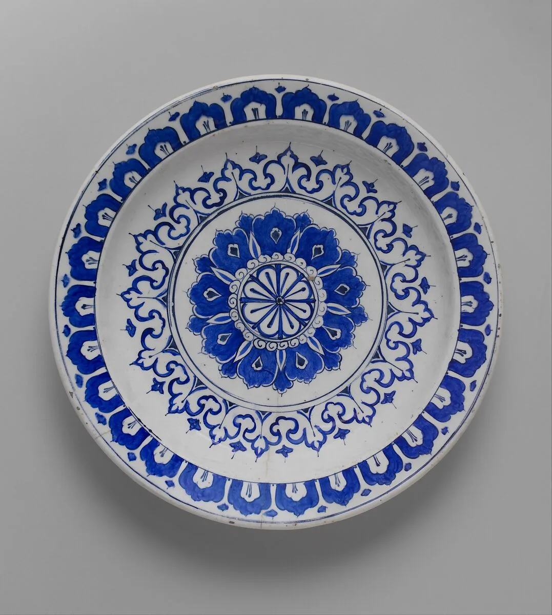Dish with 'Kaleidoscope' Design — Unknown