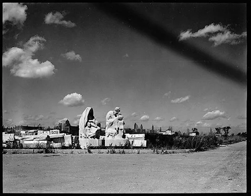 [Abandoned Sculpture for 1933 Century of Progress Exposition in Lot, Chicago, Illinois]