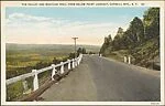The Valley and Mohican Trail from Below Point Lookout, Catskill Mts., N.Y.
