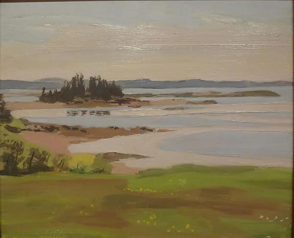 Pea Point from South Meadow — Fairfield Porter