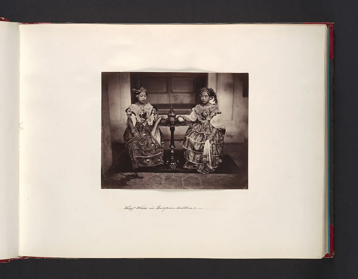 King's Wives in European Costume — John Thomson