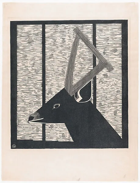 Sambar Deer (Aristoteles Hert) — Samuel Jessurun de Mesquita