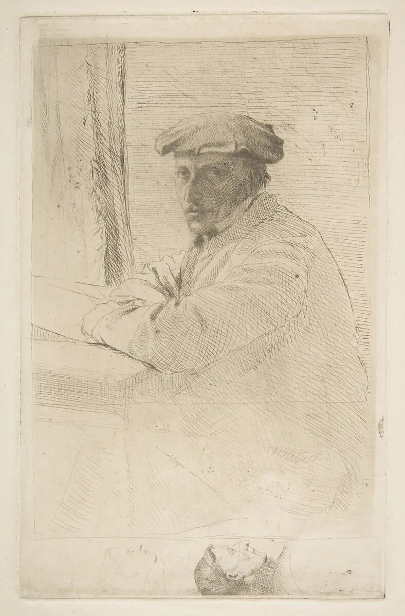 The Engraver Joseph Tourny — Edgar Degas|Joseph-Gabriel Tourny