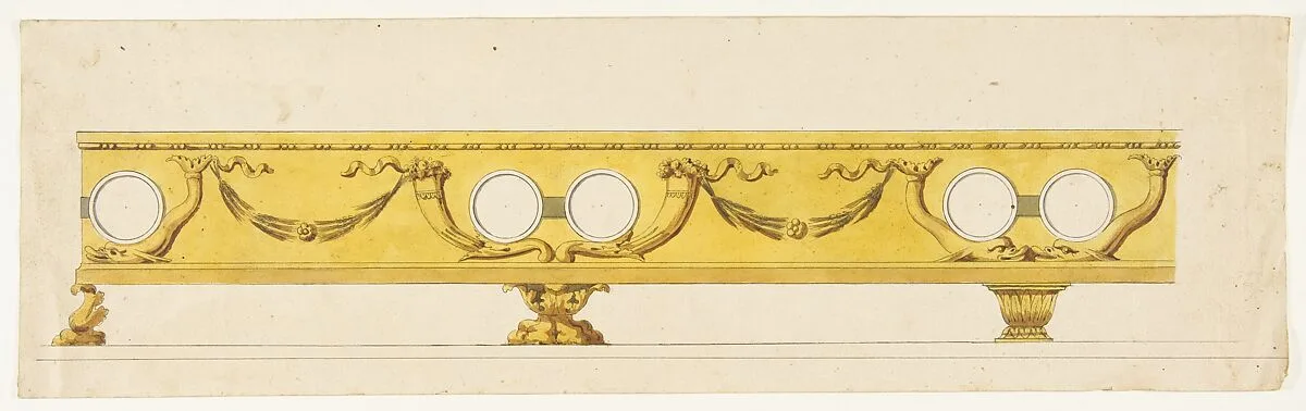Ornament Design — Anonymous, French, 19th century